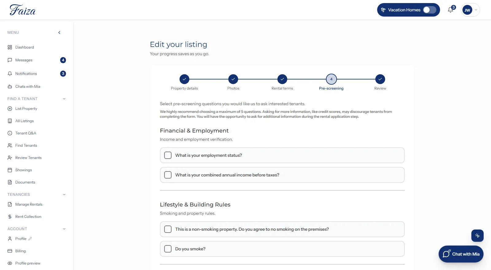 Smarter Tenant Screening & Showings